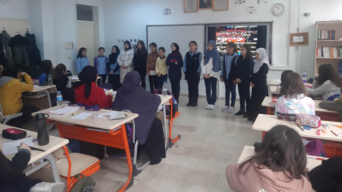 ÇEDES Projesi Kapsamında Şehitler Türküsü Çalışması