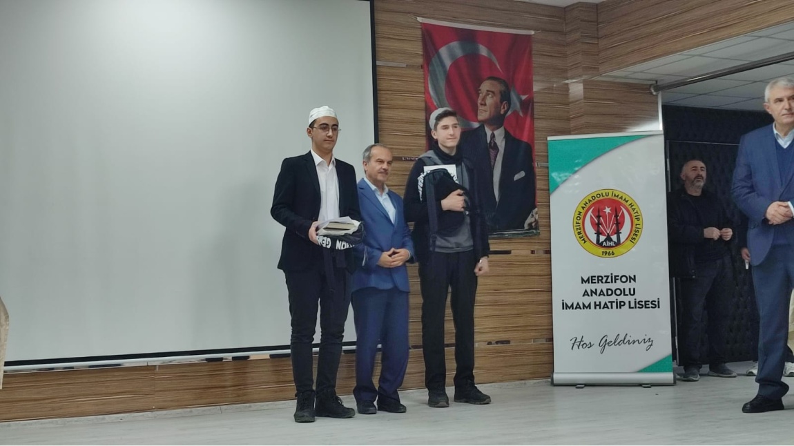 Hafızlık Yarışması İl İkincisi Musab Fatih YÜKSEK