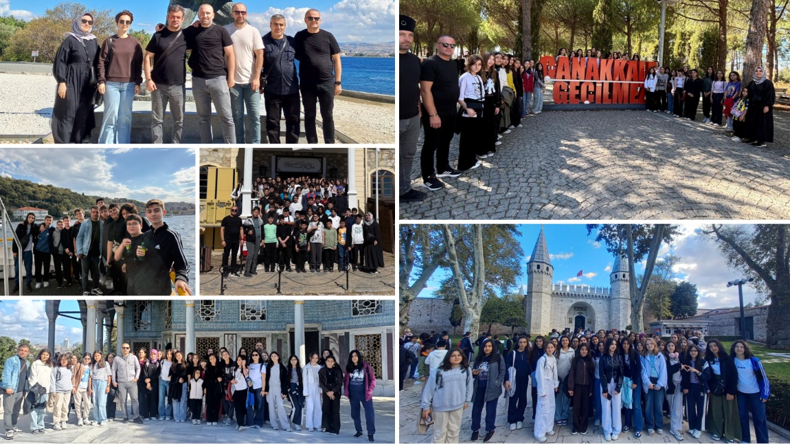 Ortaokul Öğrencilerimizin İstanbul-Çanakkale Gezisi